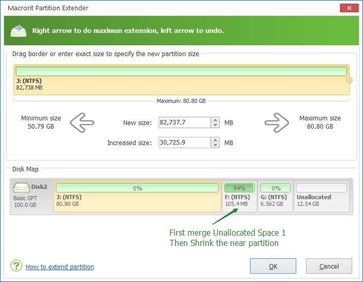 C Partition Extended