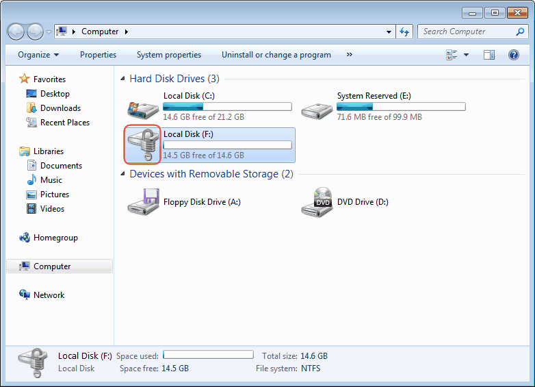 BitLocker Partition