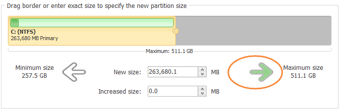 Maximum Size
